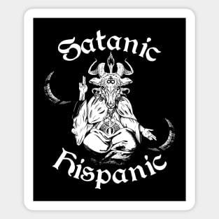 Baphomet Satanic Hispanic Sticker